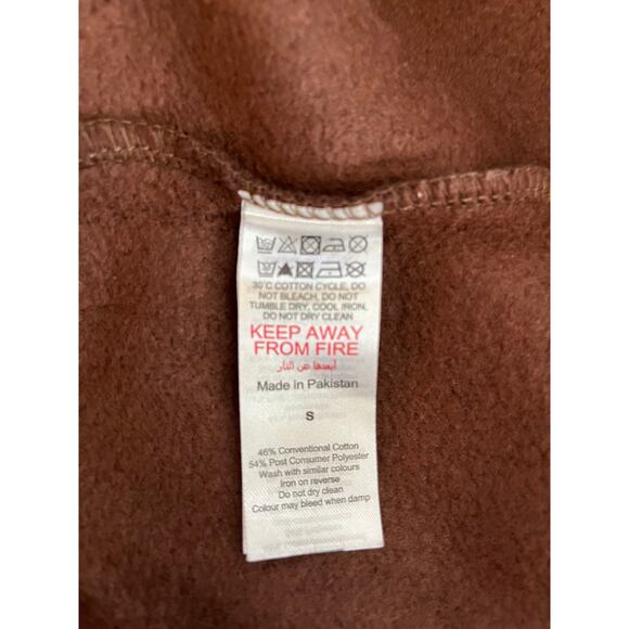 Pretty Little Thing Recycled Oversized Hoodie in Chocolate Size SM - Picture 9 of 11